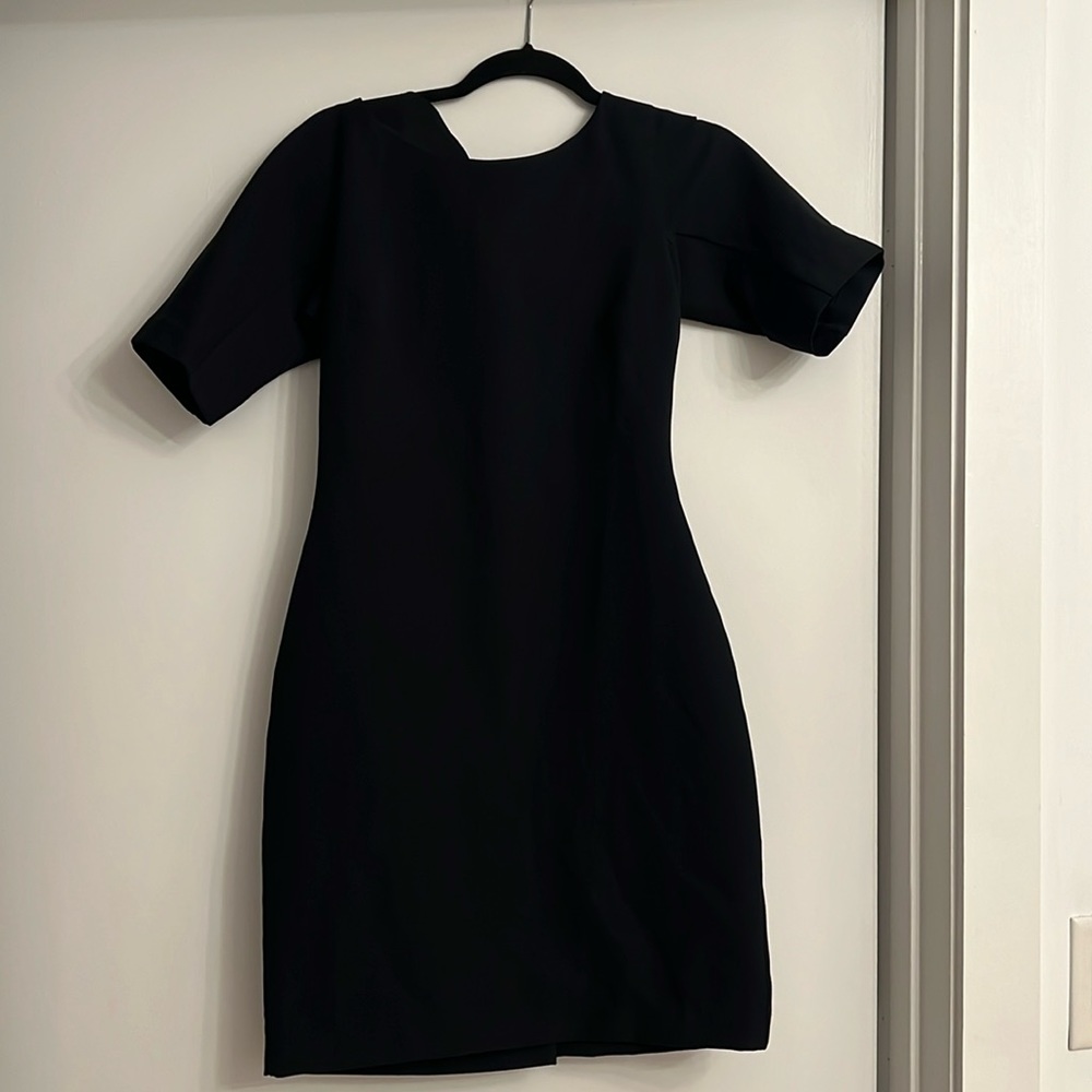 Plain classic  black Ann Taylor pencil dress